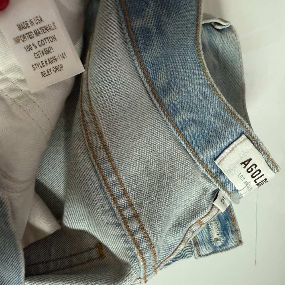 Agolde Riley Crop Jeans - Picture 10 of 10